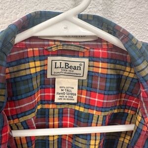 Plaid shirt cropped